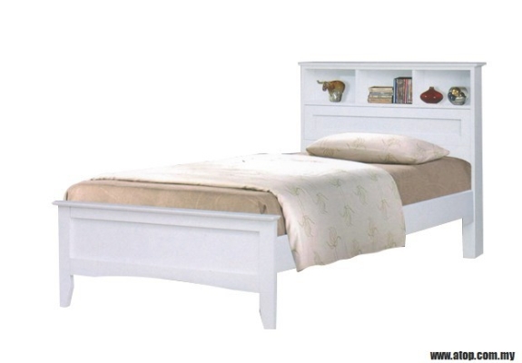 Atop ATN 9241WH Single Bed Frame