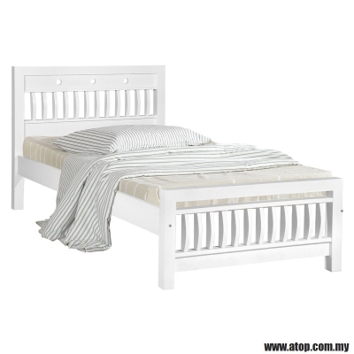 Atop ATN 290WH Single Bed Frame