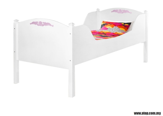 Atop ATN 8279PWH Single Bed Frame