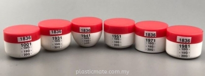 Cream Jar10g-20g : 1001 & 1931 & 1941 & 1951 & 1971 & 1981