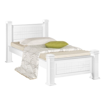 Atop ATN 931WH Super Single Bed Frame