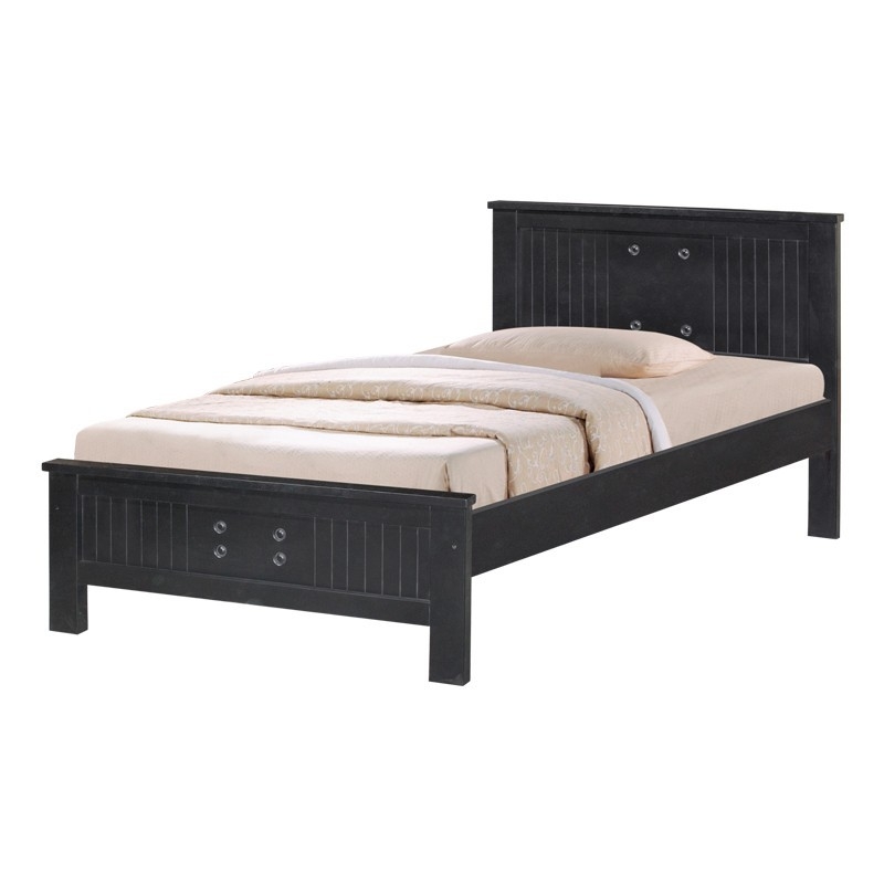 Atop ATN 8383BL Super Single Bed Frame 3.5ft Super Single Wooden Bed Bed & Bedframe Choose Sample / Pattern Chart
