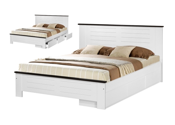 CS 1506 (WHW) 5ft Bed Frame