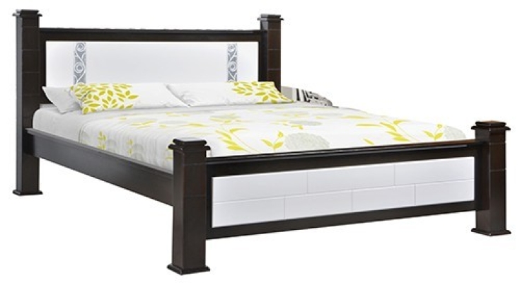 Atop ATN 3511WHW Queen Size Bed Frame