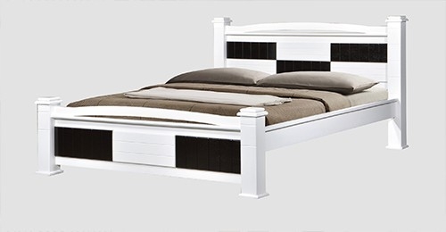 Atop ATN 3503WHW Queen Size Bed Frame Queen Size Bed Frame Bed & Bedframe Choose Sample / Pattern Chart