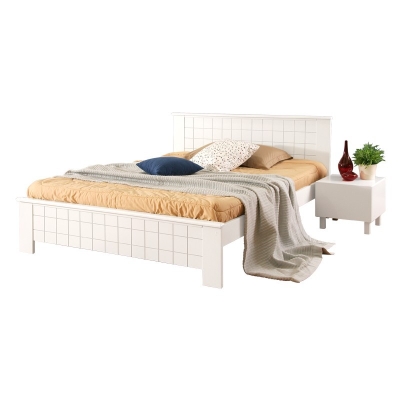 Atop ATN 9629WH King Size Bed Frame