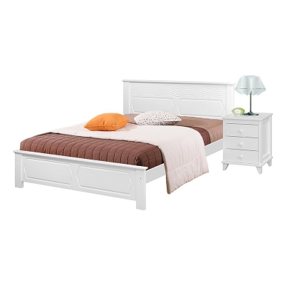 Atop ATN 8632WH King Size Bed Frame