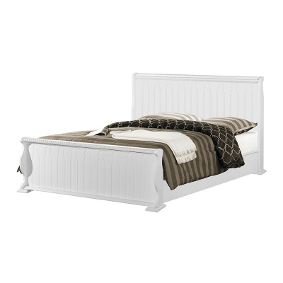 Atop ATN 8622WH King Size Bed Frame