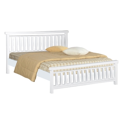 Atop ATN 7671WH King Size Bed Frame