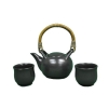 Ceramic w. Rattan Handle (Set) Tea Pots Hotel & Resort Supply