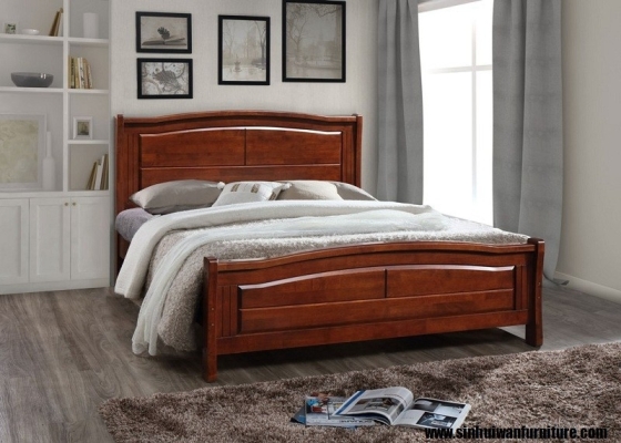 Wooden Bed - Victoria