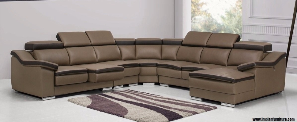 Light Brown Corner Sofa 