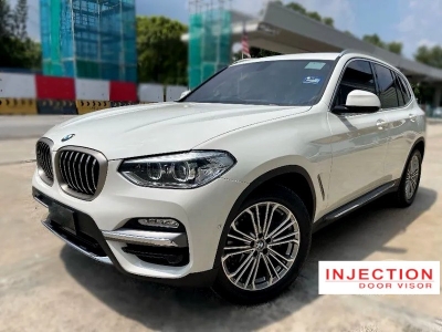 BMW X3 (G01) 2018 - ABOVE = INJECTION DOOR VISOR WITH STAINLESS STEEL LINING