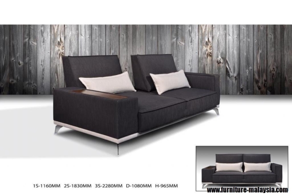 EMLV M532 (1+2+3) Fabric Sofa Set