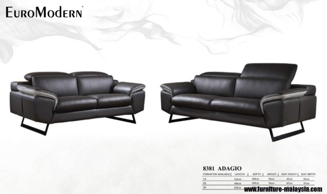 Sofa Model : 8381 Full Leather - Modular Design