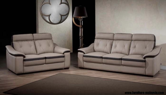 ɳ ͺ : 3067 City H-Leather (2+3) Sofa Set