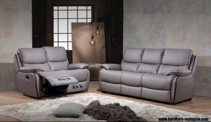 ɳ ͺ : 3091 Paticca H-Leather Recliner (3+2) Sofa Set