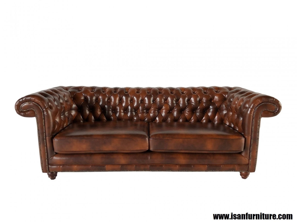 Chesterfield Sofa IS-2062 2 Seats Chesterfield Sofa Chesterfield Style Furnitures Choose Sample / Pattern Chart