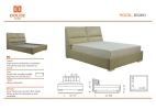 BD0843 Bed Dolce Home