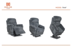 7066F Seater & L-Shape Power Recliner Dolce Home