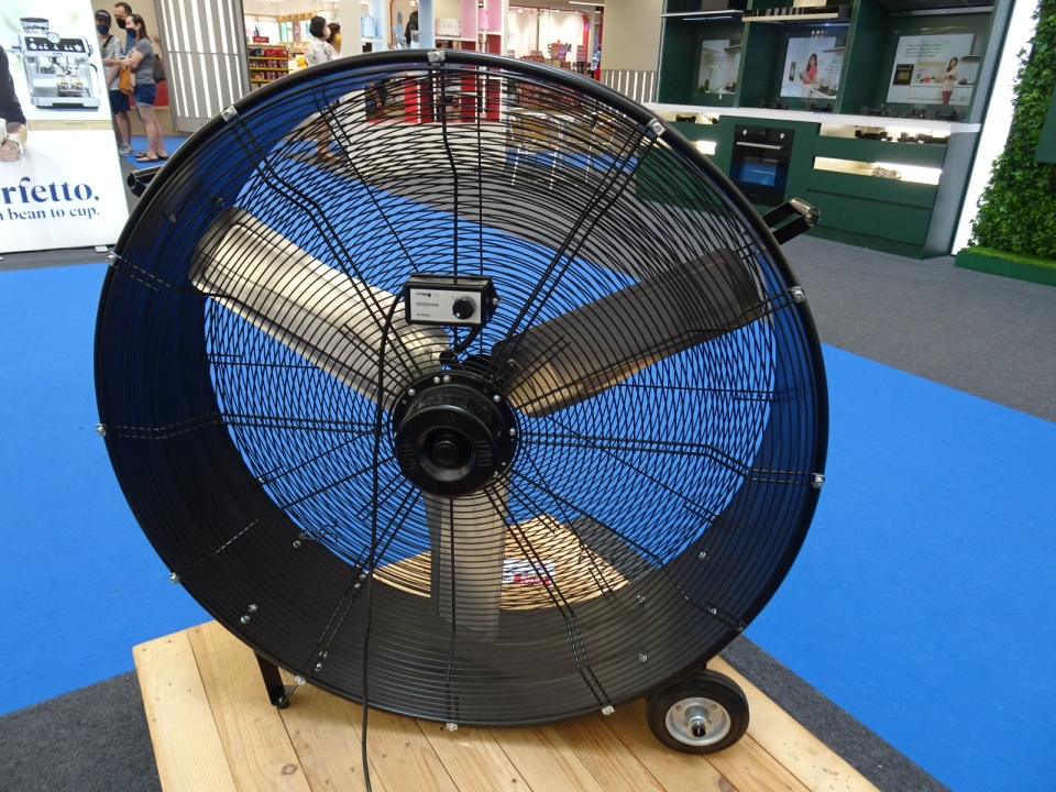 AIREGARD STORM SERIES F-36 50FT (450W) AIR THROW MOBILE FAN SET (220-240V/1PH/50HZ)