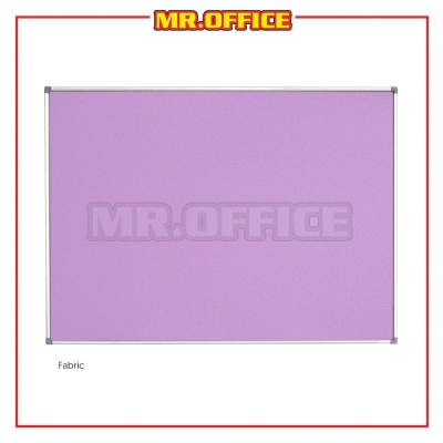 MR.OFFICE : Fabric Notice Board With Aluminum Frame - 1200L x 1200H (mm)