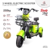 3 Wheel Electric Scooter OKU 3 Seat QQ SCOOTER Scooter Electric Scooter Bike - Fresco Bike