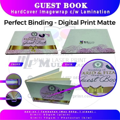 Guest Book (Perfect Imagewrap)