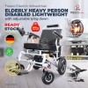 Fresco Electric Wheelchair Elderly Heavy Person Disabled Lightweight Electric Wheelchair Wheelchair - Fresco Bike