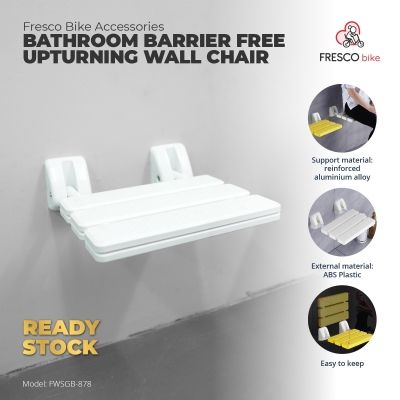 Bathroom Barrier Free Upturning Wall Chair Bathroom Health Accessories