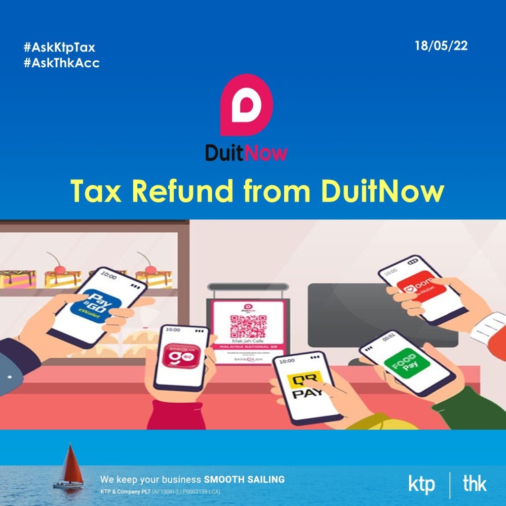DuitNow Tax REfund