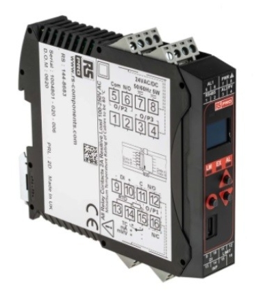 144-8683 - RS PRO DIN Rail PID Temperature Controller, 22.5 x 110mm 3 Input