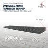 Wheelchair Rubber Threshold Ramp 90 x 20 x 4cm Ramp Wheelchair - Fresco Bike