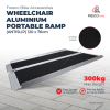 Wheelchair Aluminium Ramp Portable (Antislip) 120 X 76cm Ramp Wheelchair - Fresco Bike