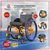 Fresco Sport Wheelchair Ultra Lightweight Leisure Manual Manual Wheelchair Wheelchair - Fresco Bike