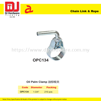 DJ CHAIN LINK & ROPE OIL PALM CLAMP OPC134 (CL)