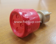 Adjustable Four Hole Nozzle  CPT   (Red)  8470CPT