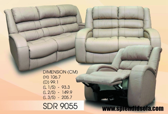 Recliner Sofa Set - SDR 9055 Single Recliner Chair