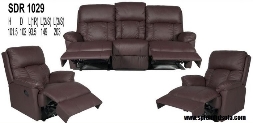 Recliner Sofa Set - SDR 1029