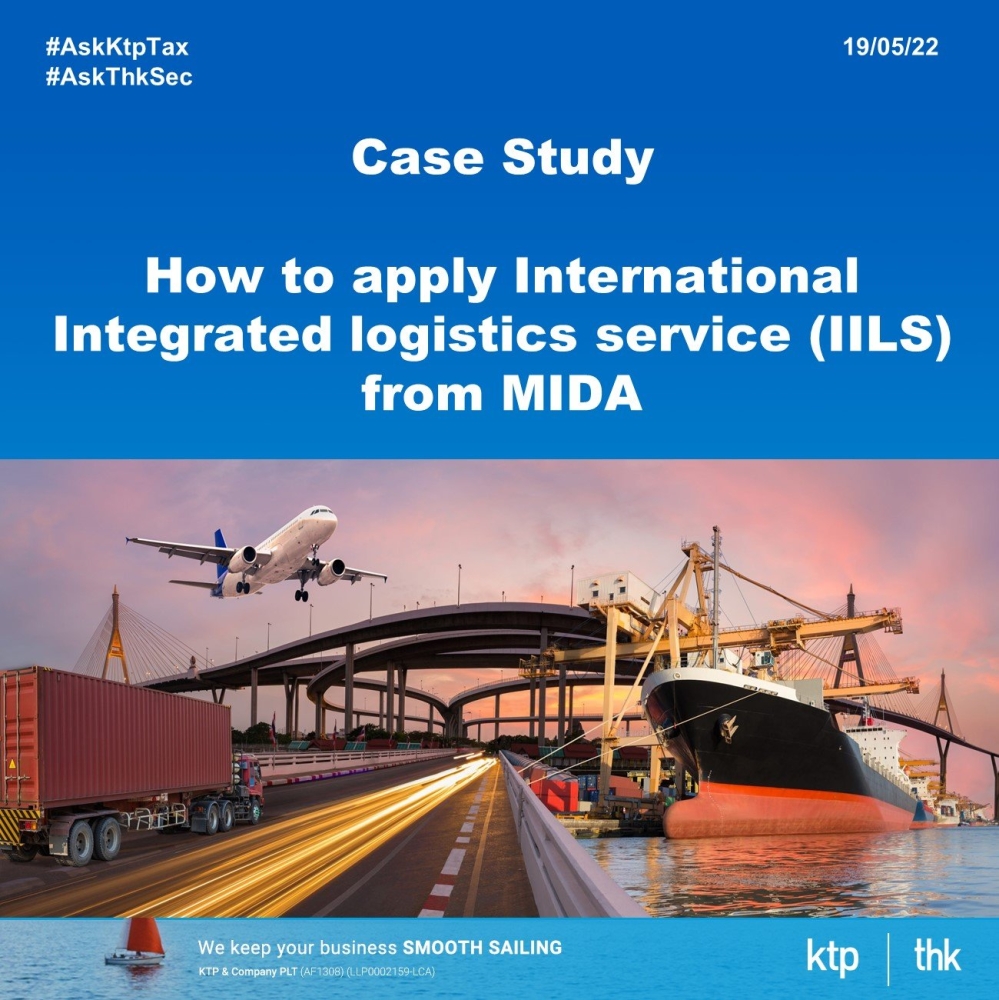 How to apply International Integrated logistics service (IILS) from MIDA