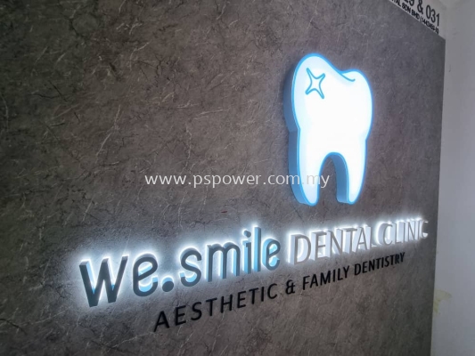 Dental Clinic Signage LED Backlit