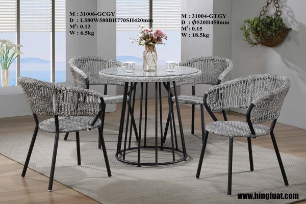 Garden Table Set 31004-31006