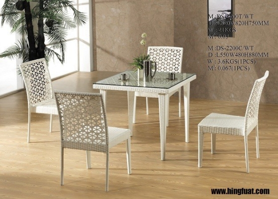 Garden Table Set 2200+2200WT-2