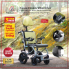 Fresco Electric Wheelchair Lightweight (Double Controller) 15kg Electric Wheelchair Wheelchair - Fresco Bike