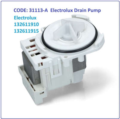 Code: 31113-A Electrolux Drain Pump LEILI Slot In Type