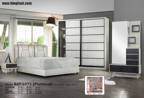 6973 Bedroom set