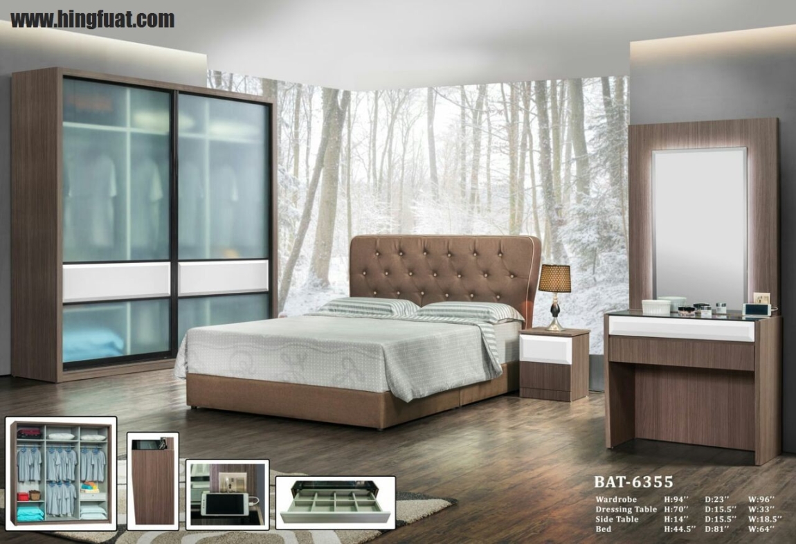 6355 Bedroom set Bedroom Set Bed & Bedframe Choose Sample / Pattern Chart