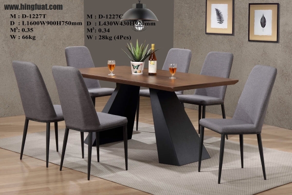 Wooden Dining : 1227T-1227C