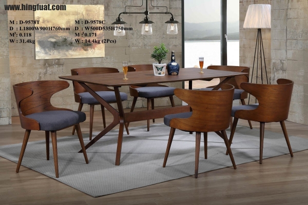 Wooden Dining : D9578t-d9578c