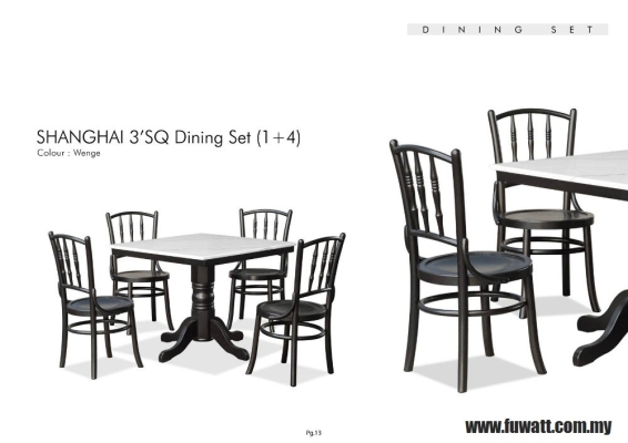 SHANGHAI 3SQ Dining Set